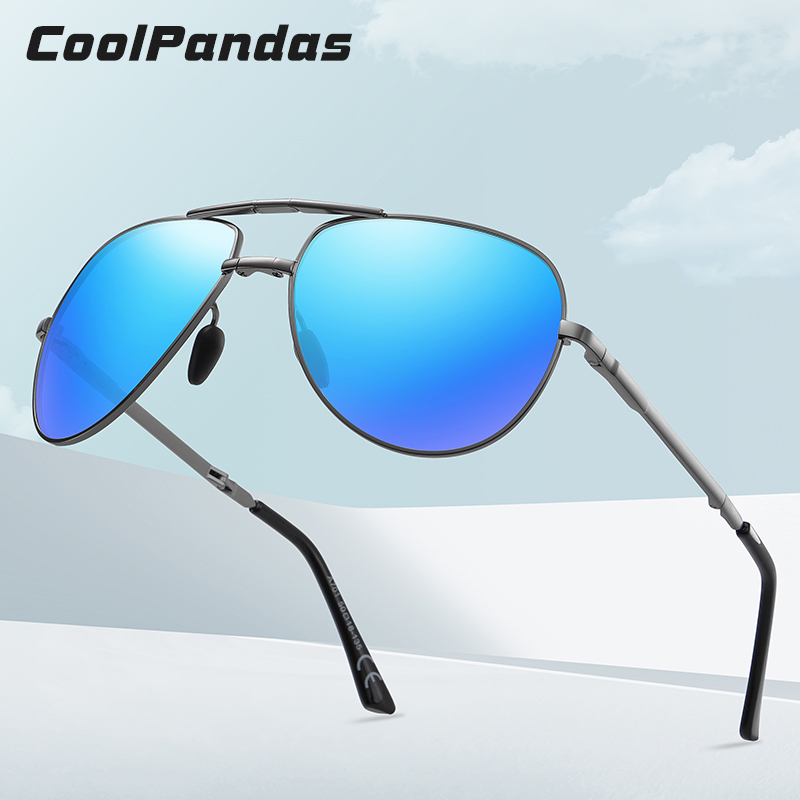 CoolPandas модные складные сол – обзор и цена Sunglasses Aviator Polarized