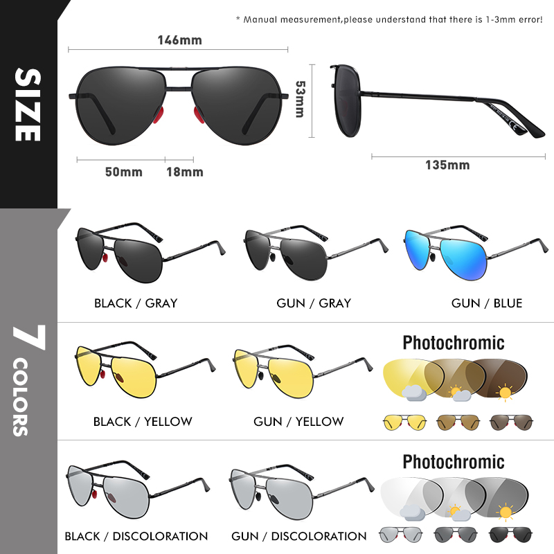 CoolPandas модные складные сол – обзор и цена Sunglasses Aviator Polarized